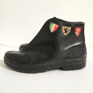 RARE Vintage Tyrol Canada Leather Ankle Boots Sherpa Lined Women Embroidered …